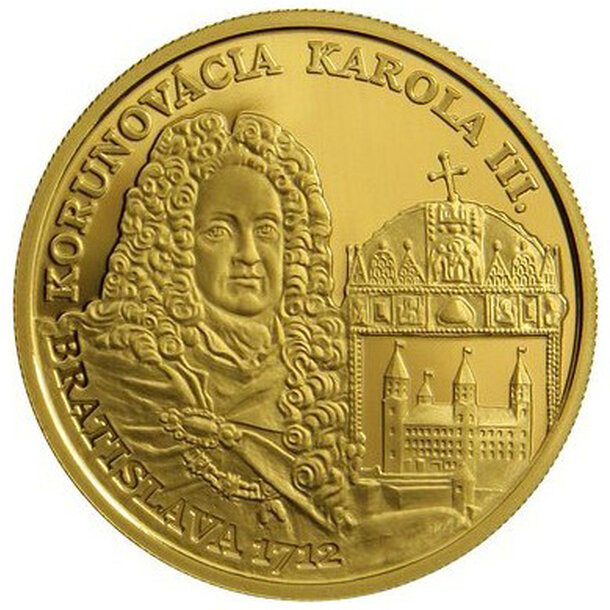 100 euro slovensko 2012 - karol iii. - korunovacia-karola-1