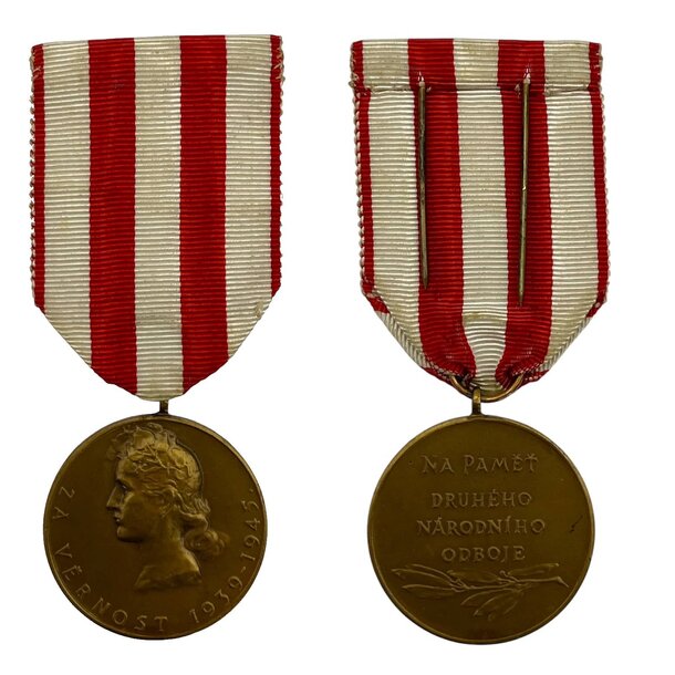 Medaila československo - za vernosť 1939-1945 - Za Vernosť