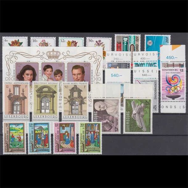 znamky-luxembursko-1988