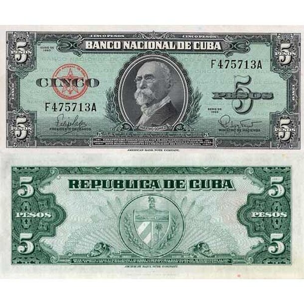 5-pesos-cuba-1960