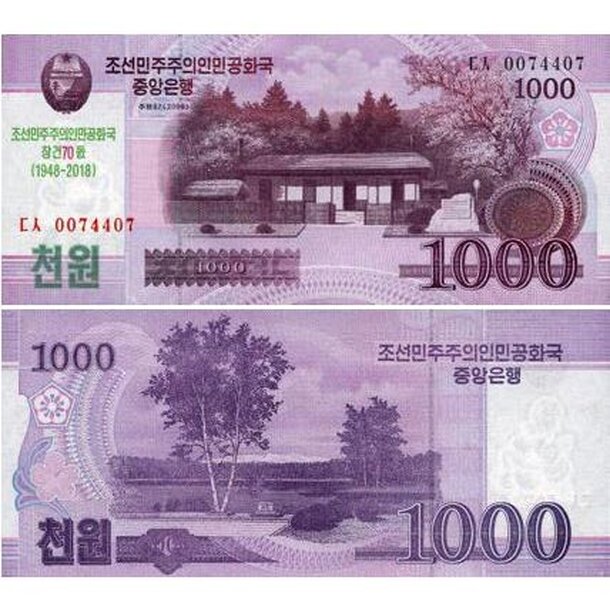 north_korea_1000_won_2018