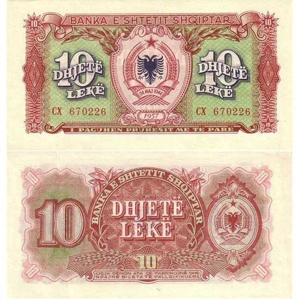 10-leke-albansko-1957