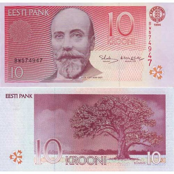 estonsko-10-krooni-1994