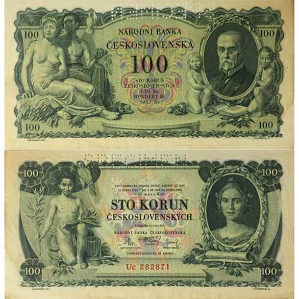 100-korun-1931