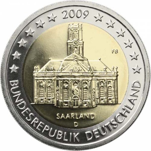 nemecko-2009-2-euro-sar-d