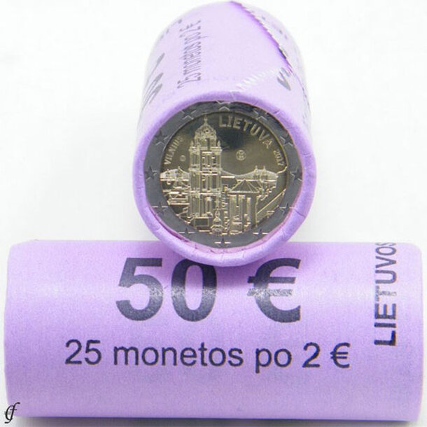 litva_2_euro_rolka_2017_vilnius