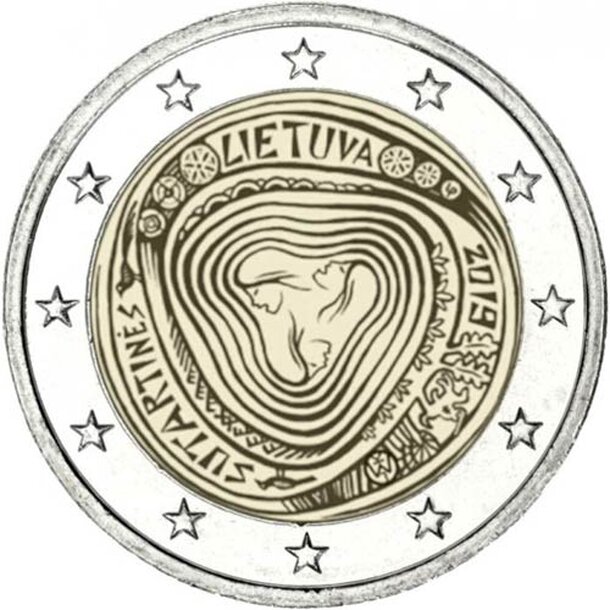 litva-2019-2-euro-sutartine