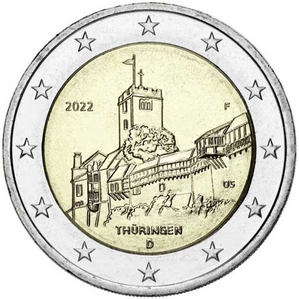 nemecko-2022-2-euro-thuringen-f