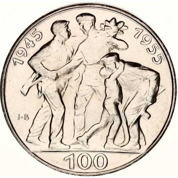 100-koruna-1955-3
