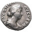 Faustina minor ar denár - Faustina Minor-RIC 694-1