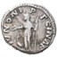 Faustina minor ar denár - Faustina Minor-RIC 694-2