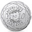 10 euro francúzsko 2025 - superman logo - kolorovaná - 10-euro-2025-superman-logo-kolor-2