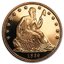 Medená minca sediaca sloboda 1 unca - 1oz-copper-seated-liberty-round-obverse