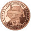 Medená medaila sobík rudolf 1 unca - Medená medaila Sobík Rudolf 1 Oz (unca)