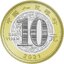 10 yuan čína 2021 - rok byvola - 10 Yuan Čína 2021 - Rok Byvola-2