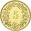 5 rappen švajčiarsko 2023 - 5 Rappen Švajčiarsko 2023-2