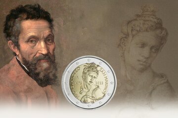 2 EURO San Marino 2025 - Michelangelo