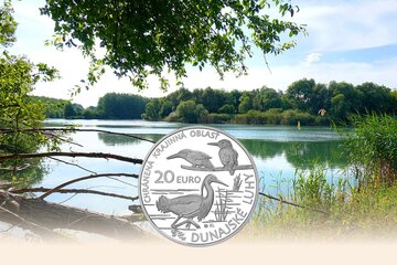 20 EURO Slovakia 2025 - Danube Floodplains