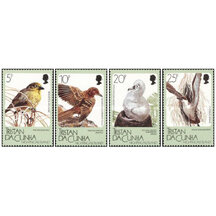 Series of Stamps Tristan da Cunha 1988 - Birds