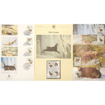 Lot FDC Albania 1990 - Chamois