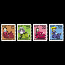 Series of Stamps FRG - Berlin 1968 - Charity Stamps