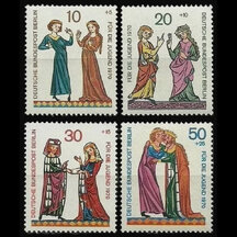 Series of Stamps GDR - Berlin 1970 - For Youth