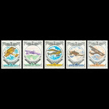 Series of USSR Stamps 1976 - Historical Aircraft
