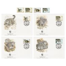 Lot FDC Tajikistan 1996 - Manul