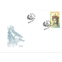 FDC Slovakia 2025 - Karolína Augusta of Bavaria
