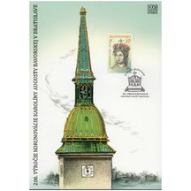 Philatelic Commemorative Sheet - Karolína Augusta of Bavaria