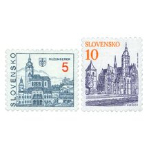 Series of Stamps Slovakia 1993 - Cities