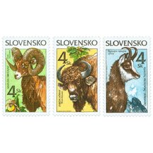 Series of Stamps Slovakia 1996 - Nature Protection