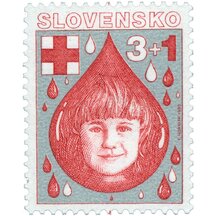 Stamp Slovakia 1993 - Red Cross