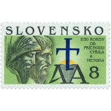 Stamp Slovakia 1993 - Cyril and Methodius