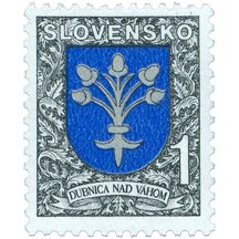 Stamp Slovakia 1993 - Dubnica nad Váhom