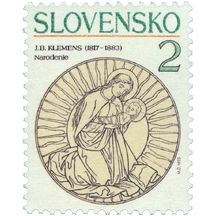 Stamp Slovakia 1993 - Christmas