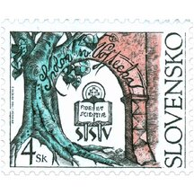 Stamp Slovakia 1995 - St. Adalbert Association