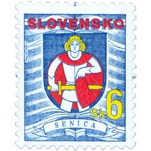 Stamp Slovakia 1996 - Senica