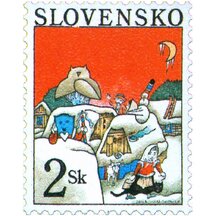 Stamp Slovakia 1996 - Christmas