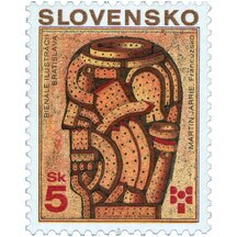 Stamp Slovakia 1999 - Biennial of Illustrations