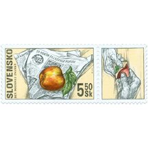 Stamp Slovakia 2000 - 50 years of POFIS