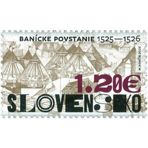 Stamp Slovakia 2025 - Miners' Uprising