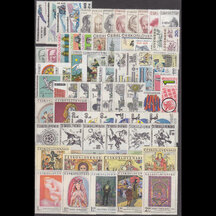 Czechoslovakia Stamp Collection 1970