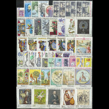 Czechoslovakia Stamp Collection 1974