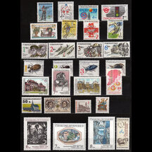 Czechoslovakia Stamp Collection 1992