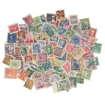 Package of postage stamps - Czechoslovakia