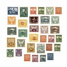 Package of postage stamps - Czechoslovakia