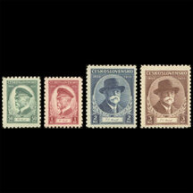 Series of Stamps Czechoslovakia 1935 - Birthday of T.G. Masaryk