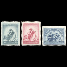 Series of Stamps Czechoslovakia 1937 - For Children