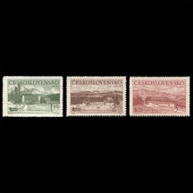Series of Stamps Czechoslovakia 1951 - ROH Recovery Centers